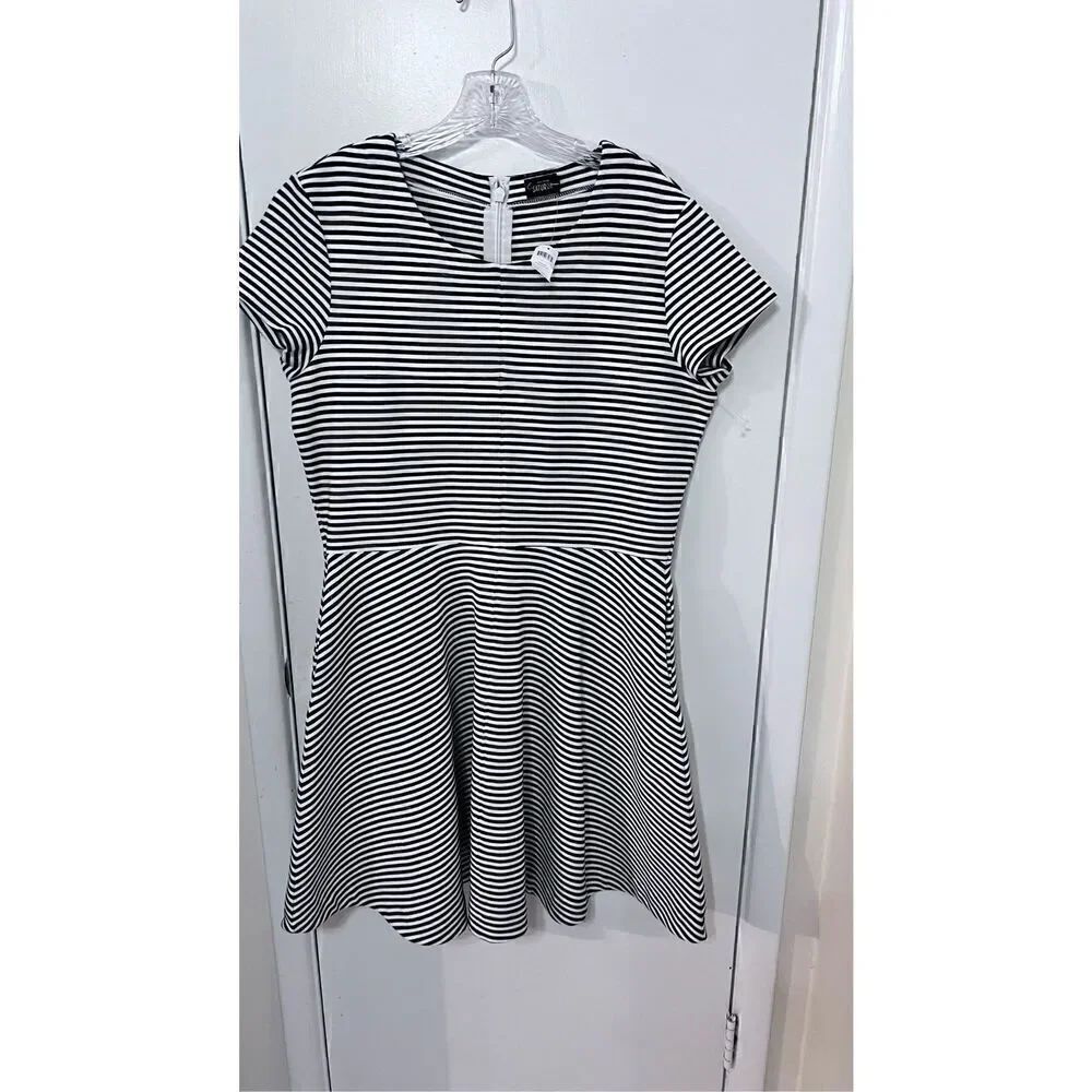 Kate Spade Saturday striped Good Times Dress NWT SZ L